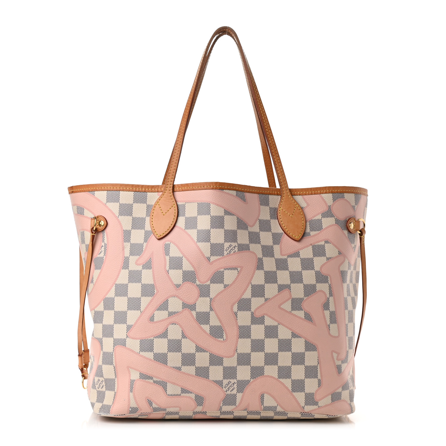 louis vuitton damier azur tahitienne neverfull