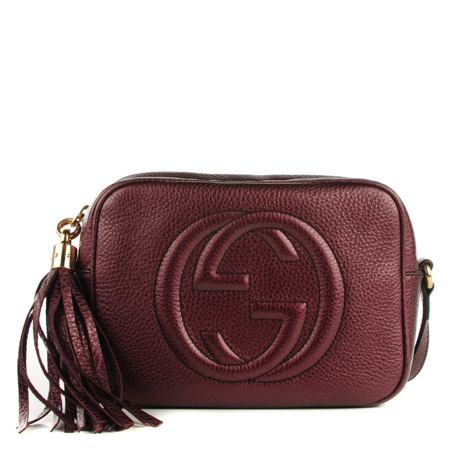 burgundy gucci purse