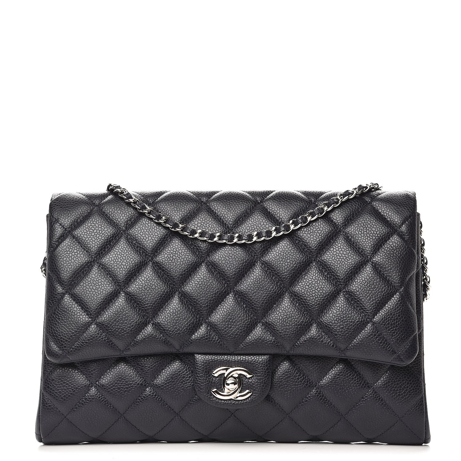 chanel caviar clutch bag