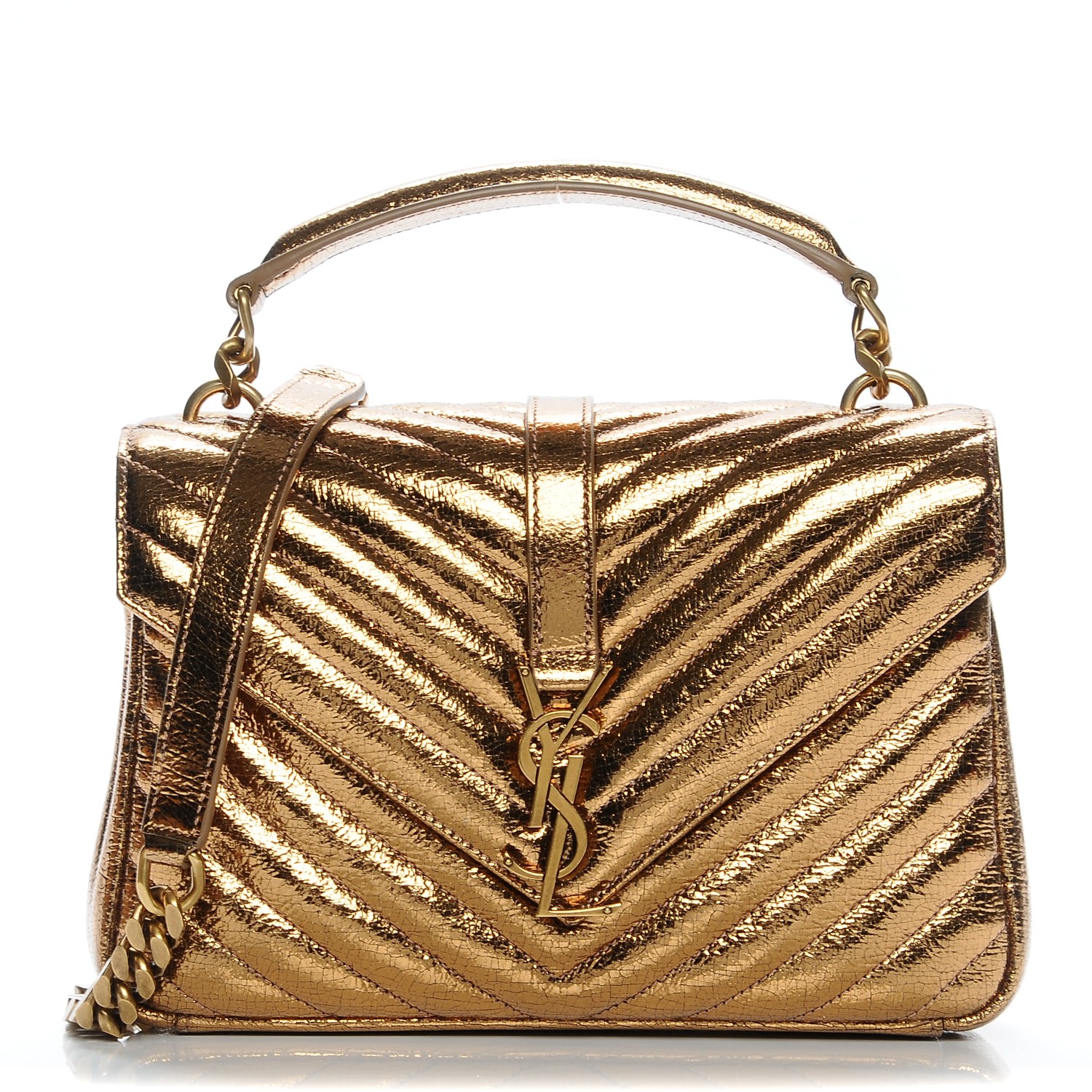 ysl bronze bag