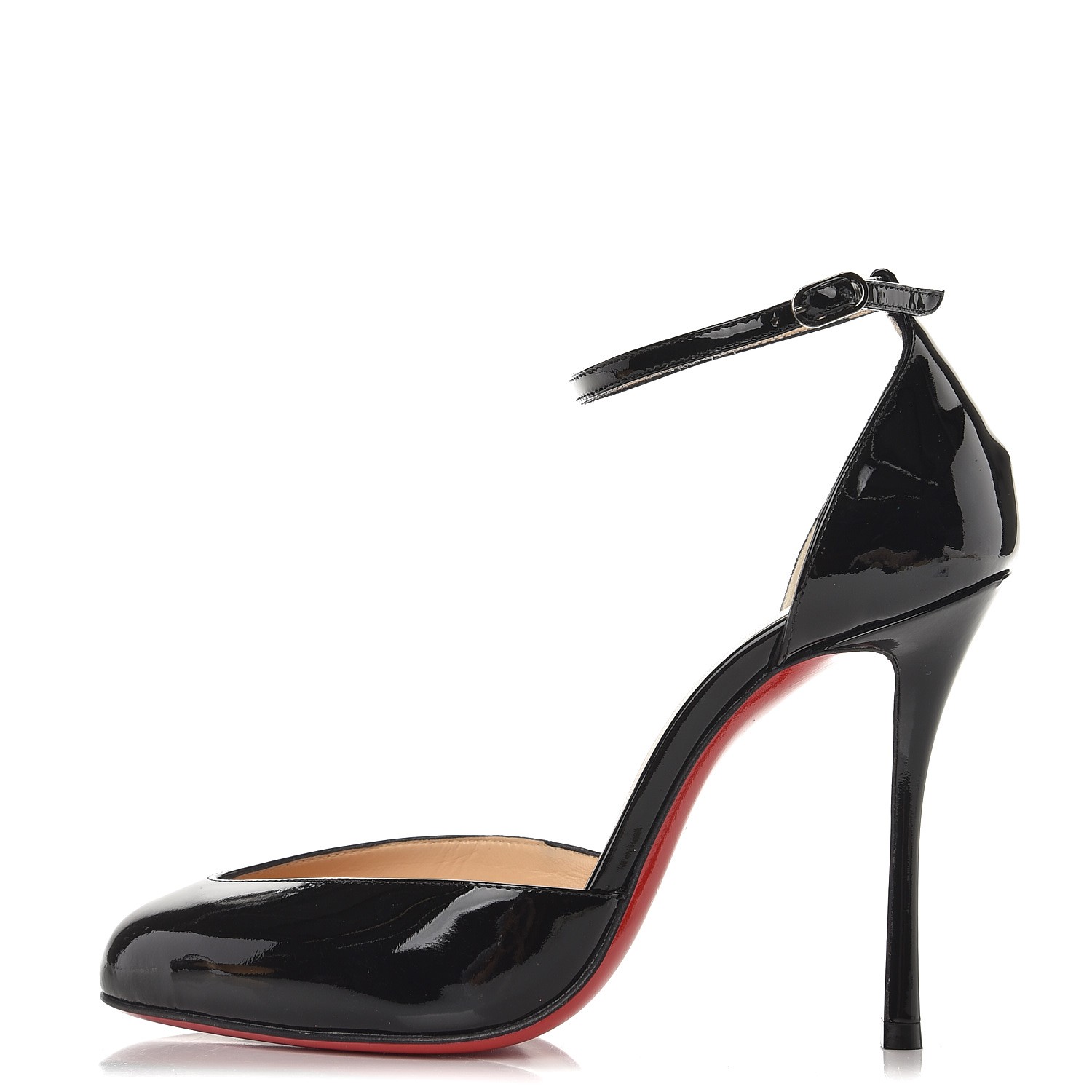 christian louboutin with ankle strap