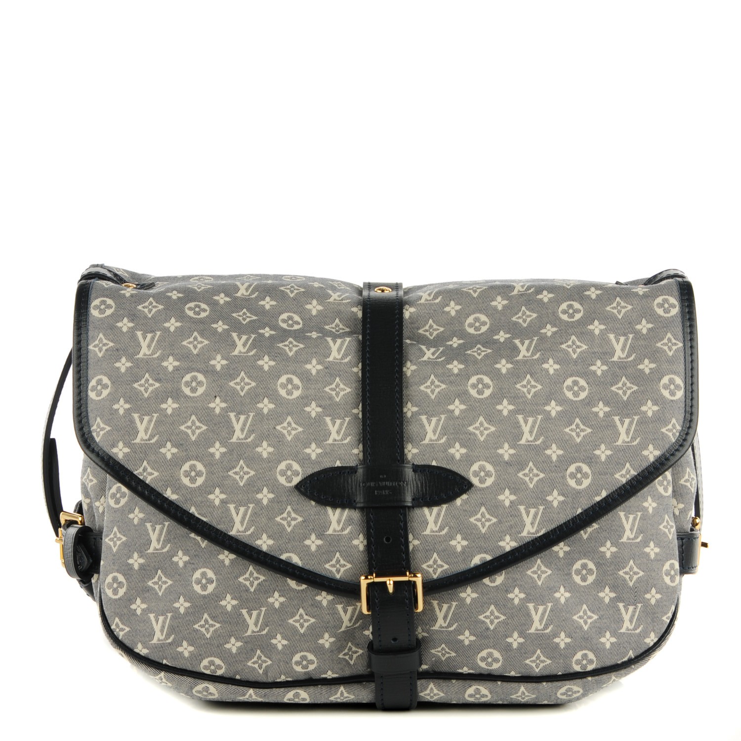 LOUIS VUITTON Monogram Idylle Saumur MM Encre 118563