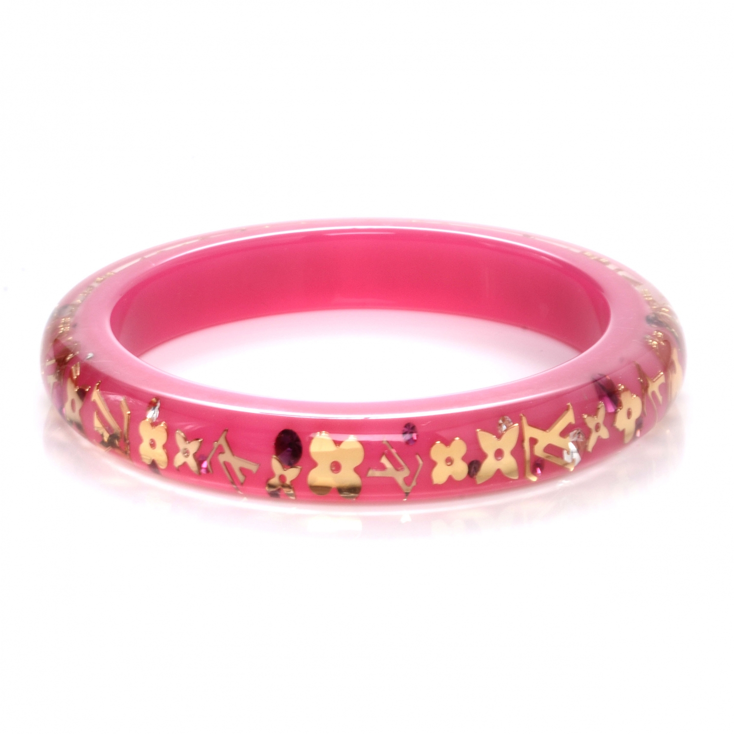 LOUIS VUITTON Inclusion Bracelet PM Rose Pop 47235