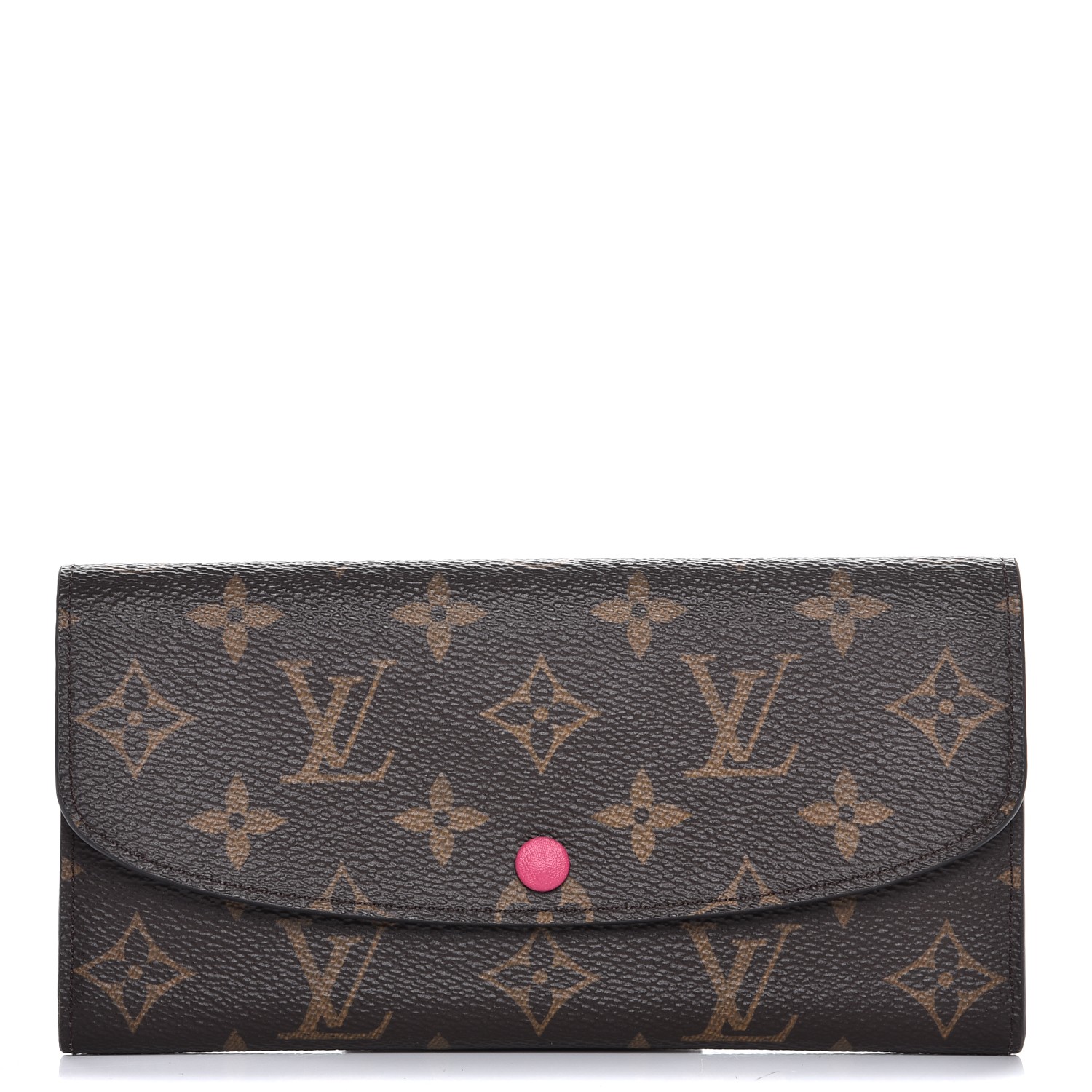 lv emilie wallet pink