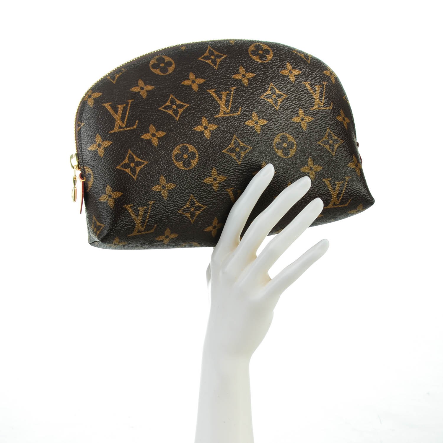 louis vuitton monogram cosmetic pouch make up case 861961