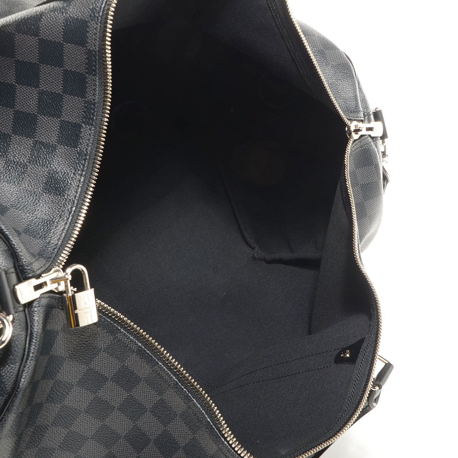 louis vuitton keepall bandouliere 55 damier graphite