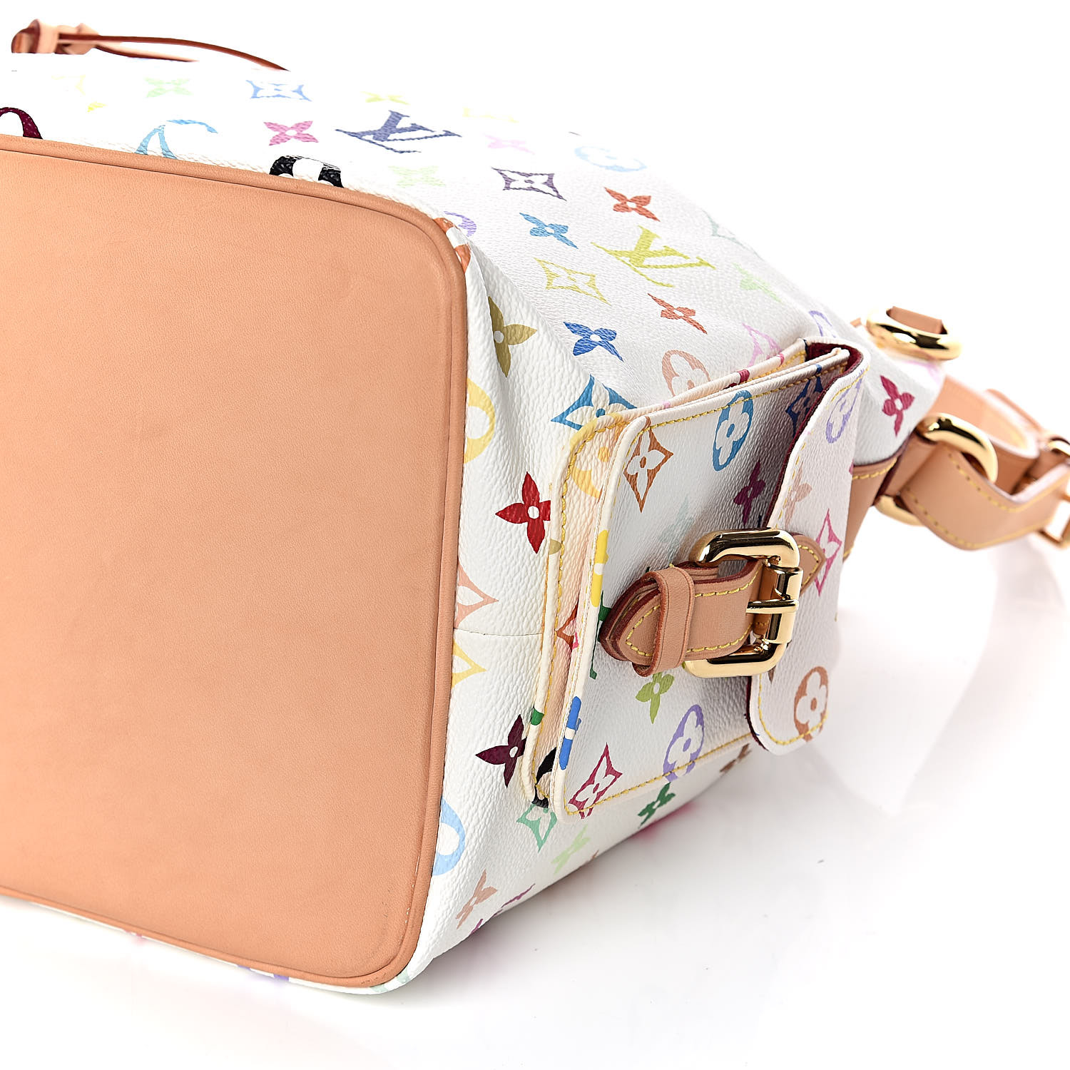 LOUIS VUITTON Multicolor Petit Noe White 426983