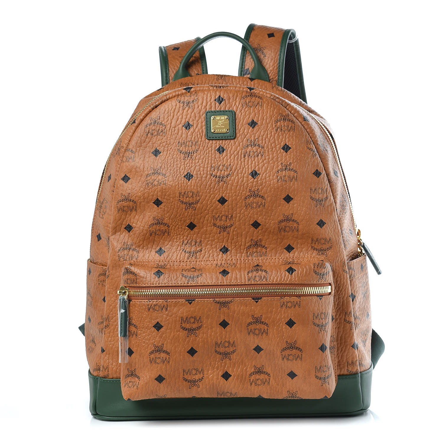 mcm backpack green