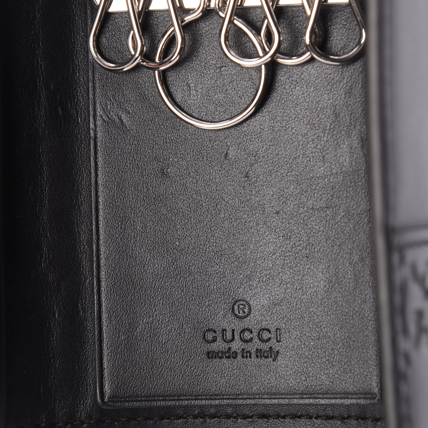 gucci key case pouch