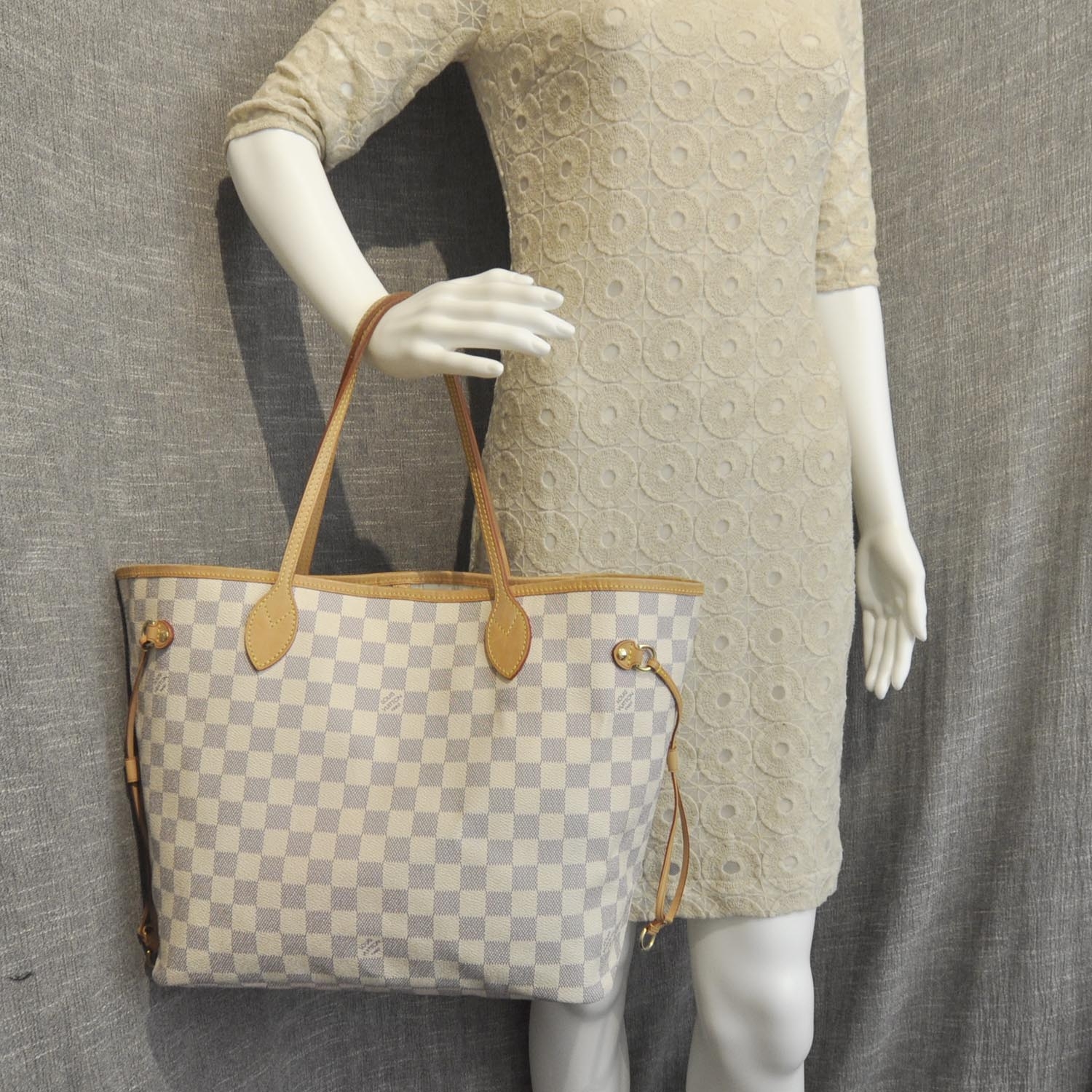 Neverfull Damier Azur Outfits With | semashow.com