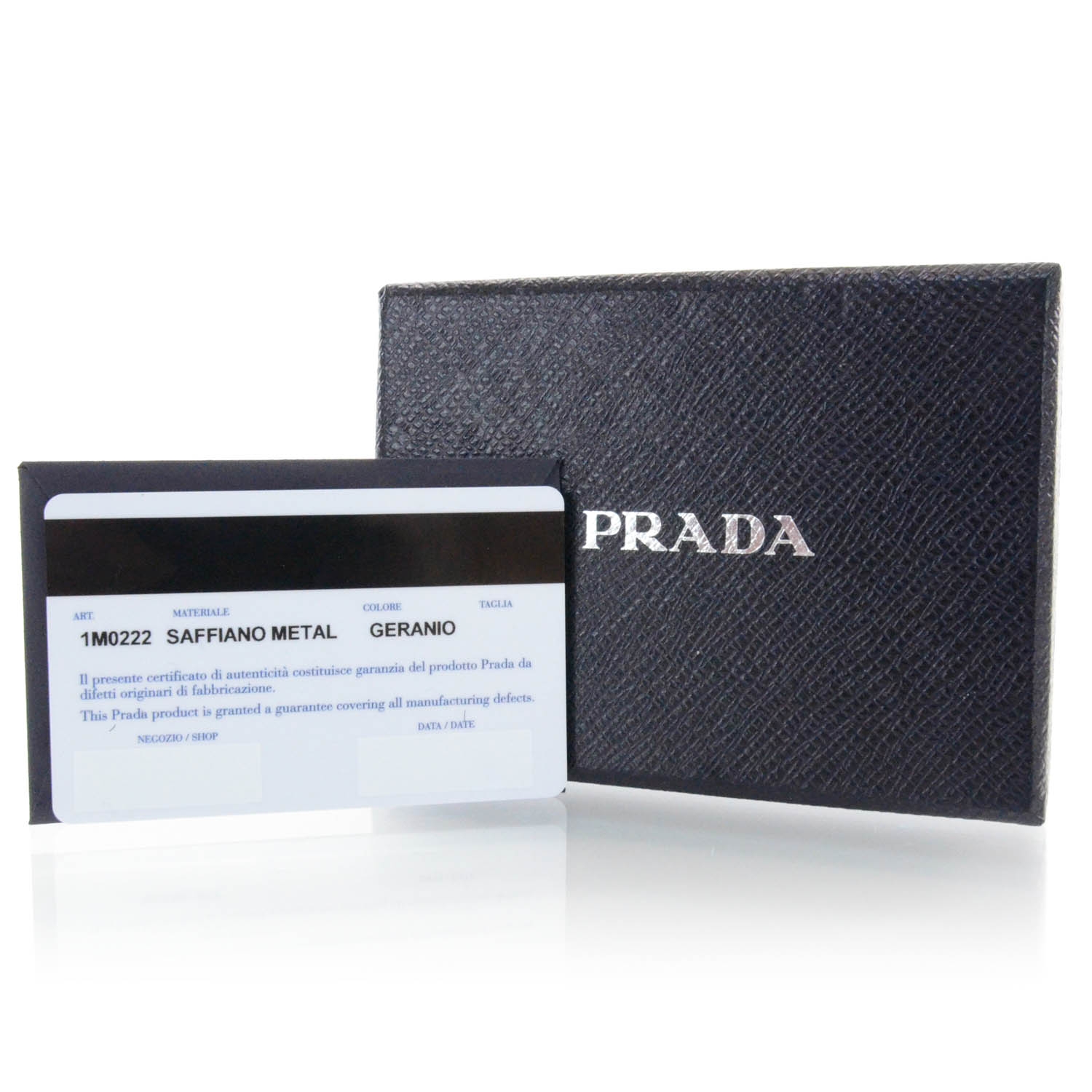 prada saffiano key holder