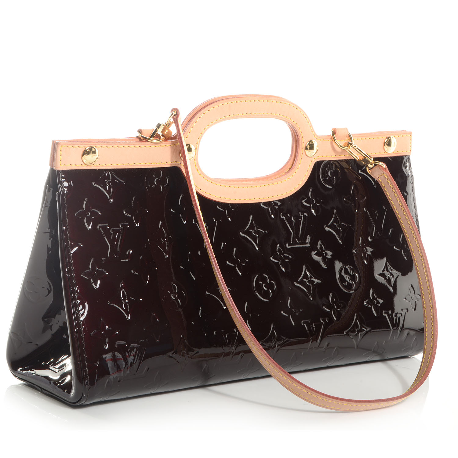 Louis Vuitton Roxbury Drive Vernis Pearl Monogram 2Way Shoulder Bag Tote  Handbag