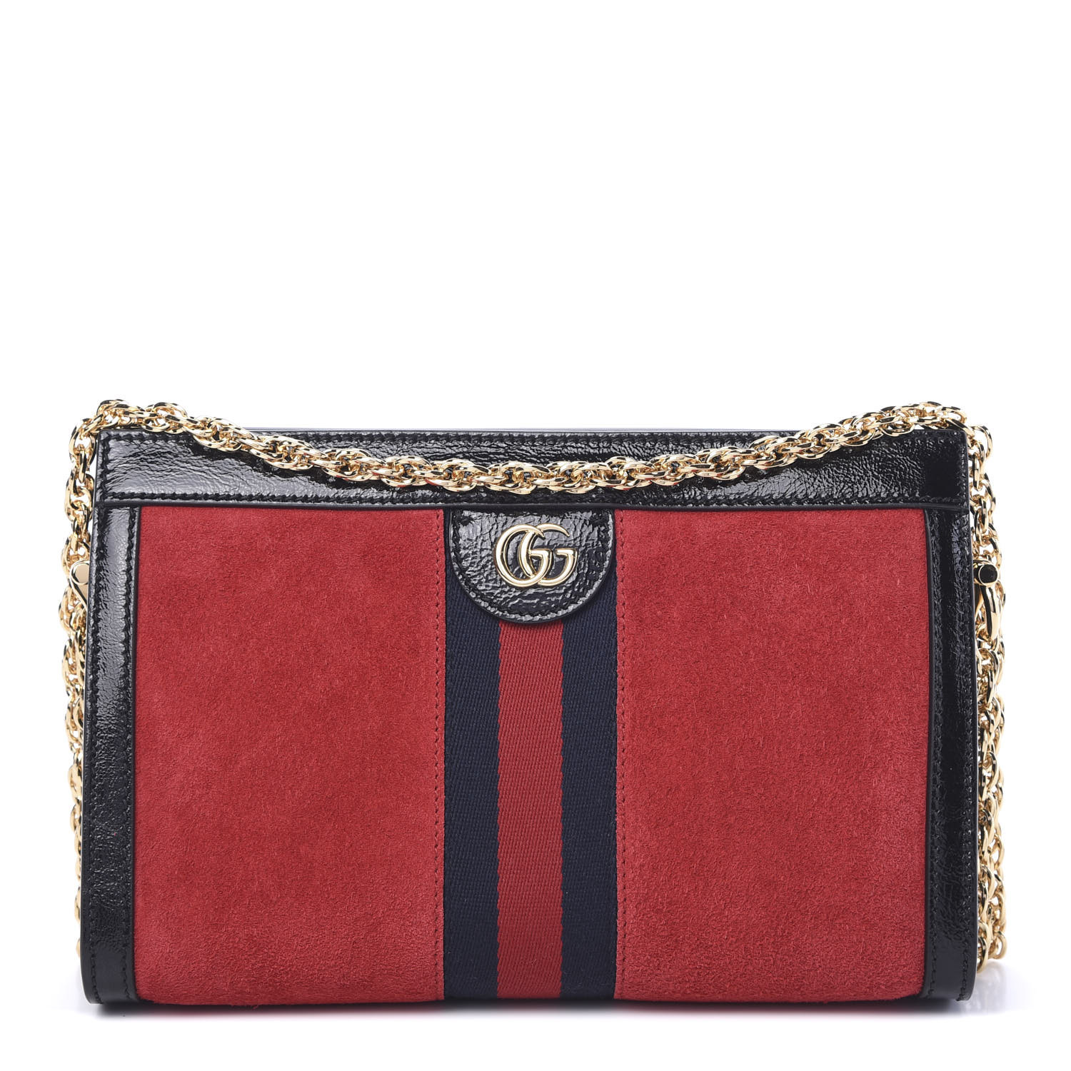 gucci ophidia red suede