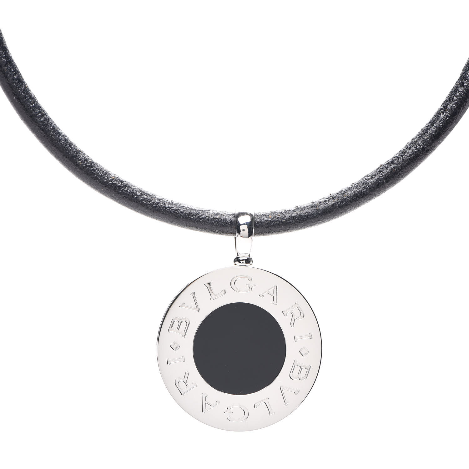 bvlgari necklace black onyx