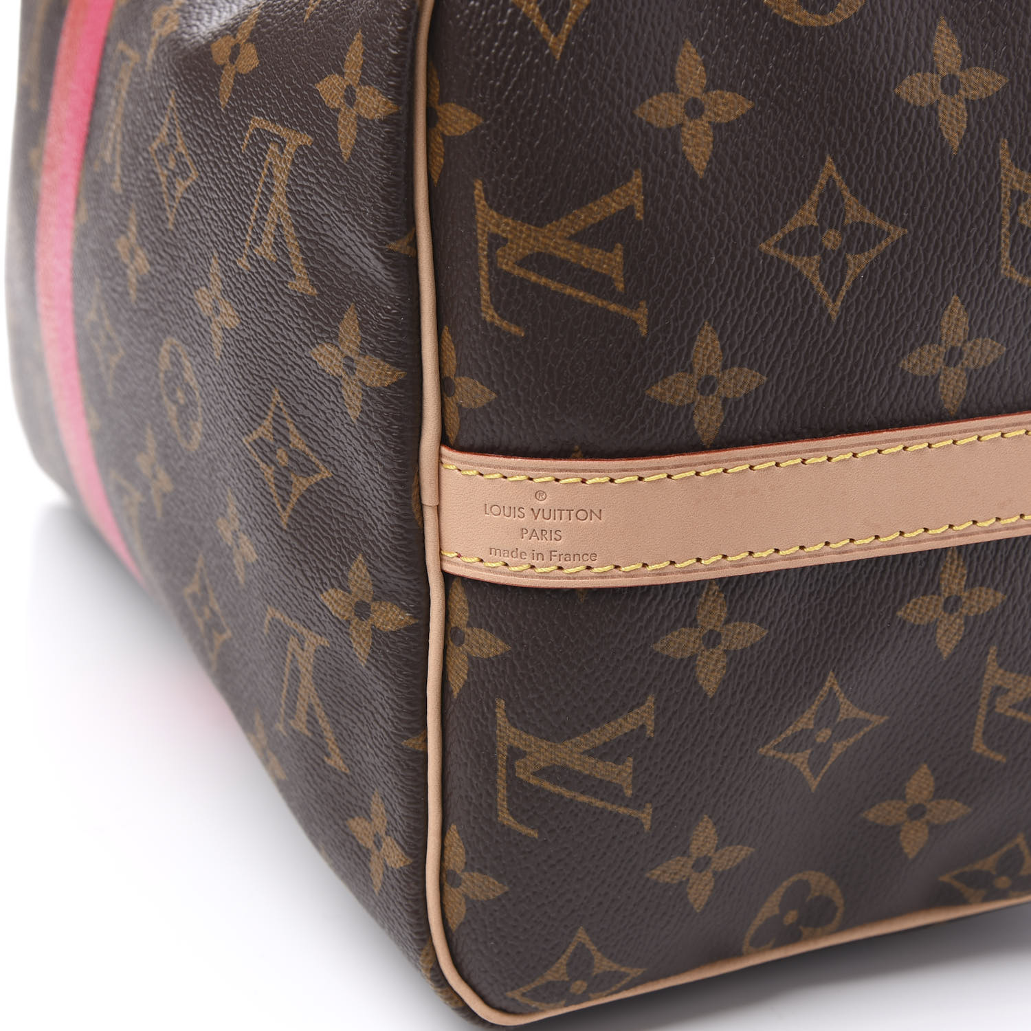 louis vuitton red monogram purse