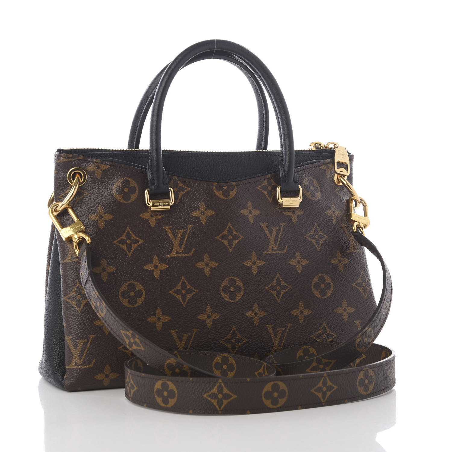 louis vuitton monogram pallas full bb black