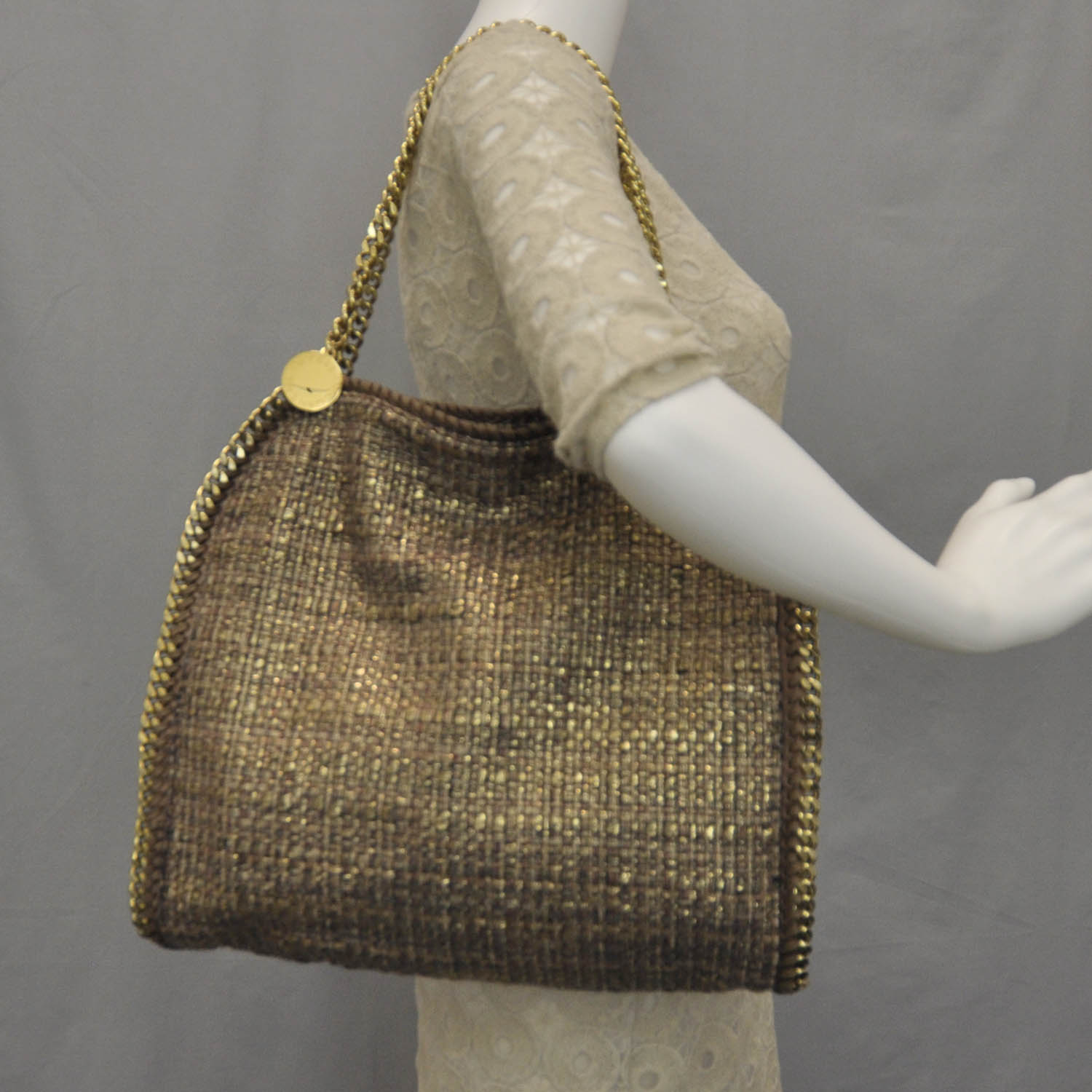 stella mccartney woven bag