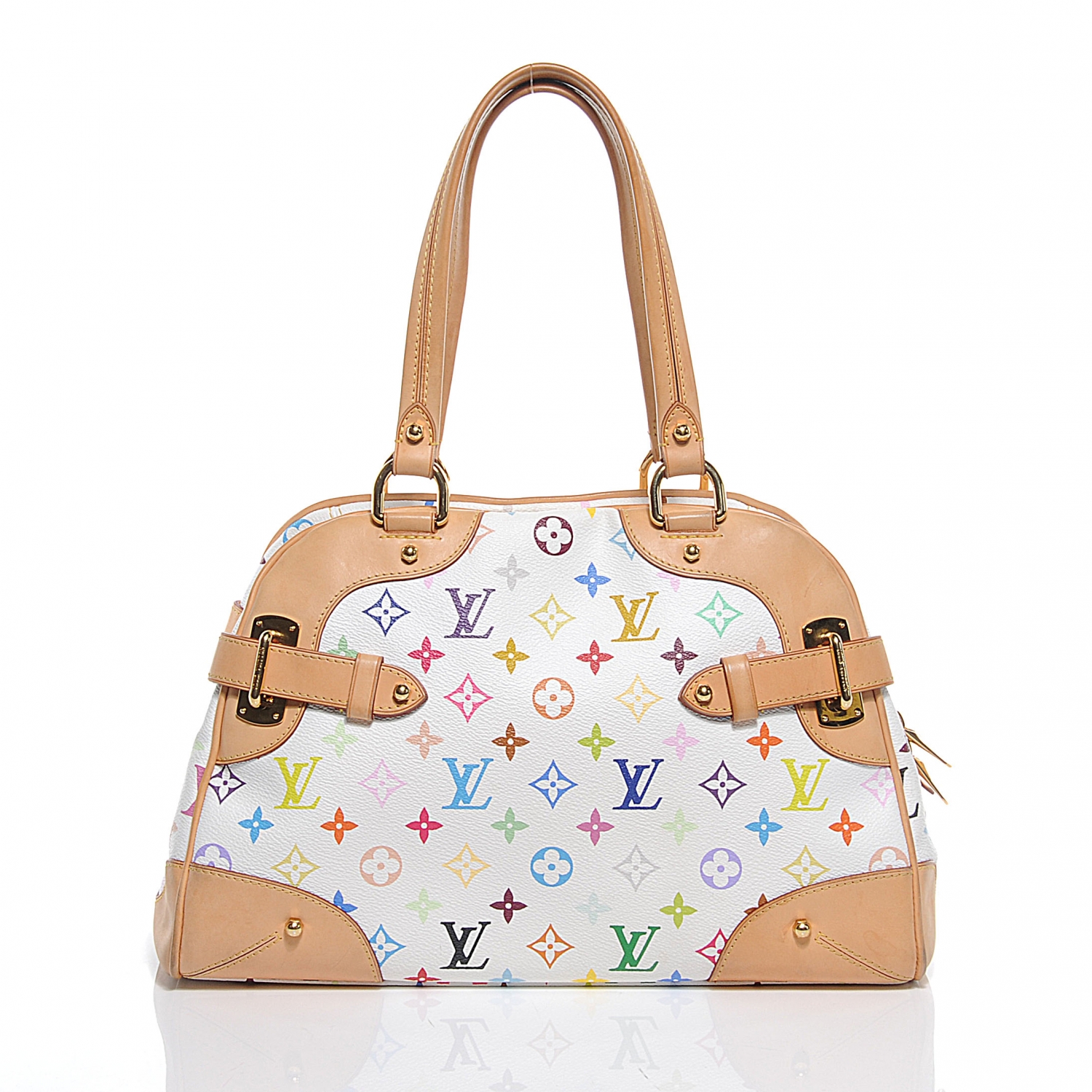 Louis Vuitton Monogram Multicolor Claudia White 588137