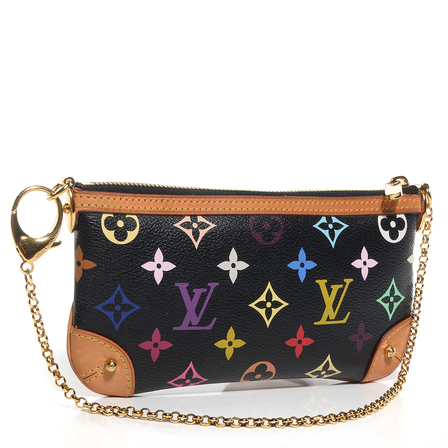 louis vuitton multicolor milla clutch