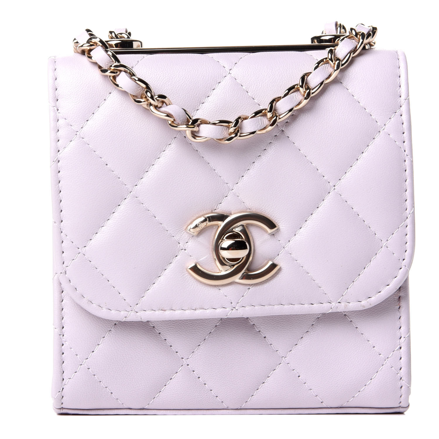 Chanel trendy cc clutch with 2024 chain