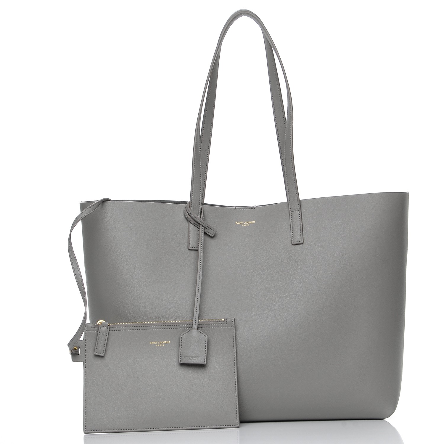 saint laurent tote grey