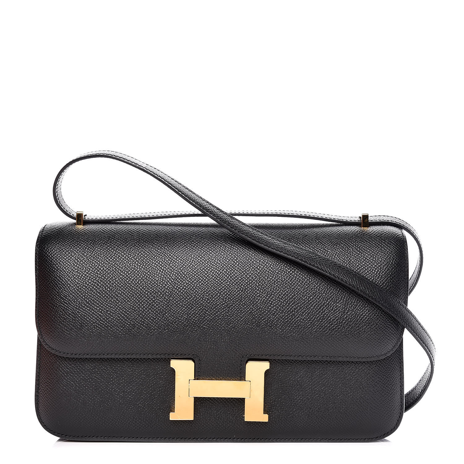 HERMES Epsom Constance Elan 25 Black 397949