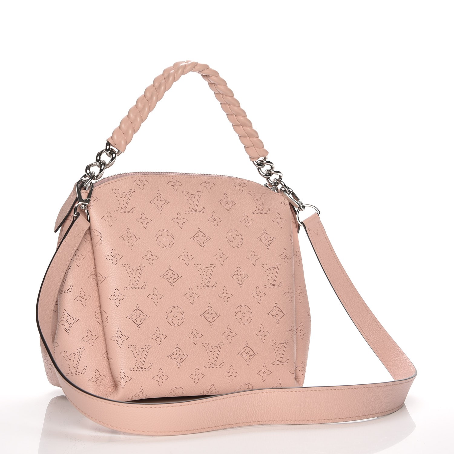 LOUIS VUITTON Mahina Babylone Chain BB Magnolia 212589