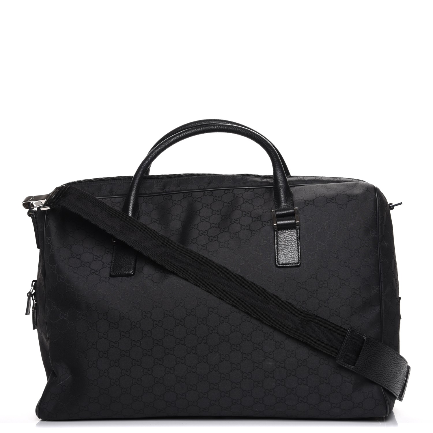 gucci nylon duffle bag