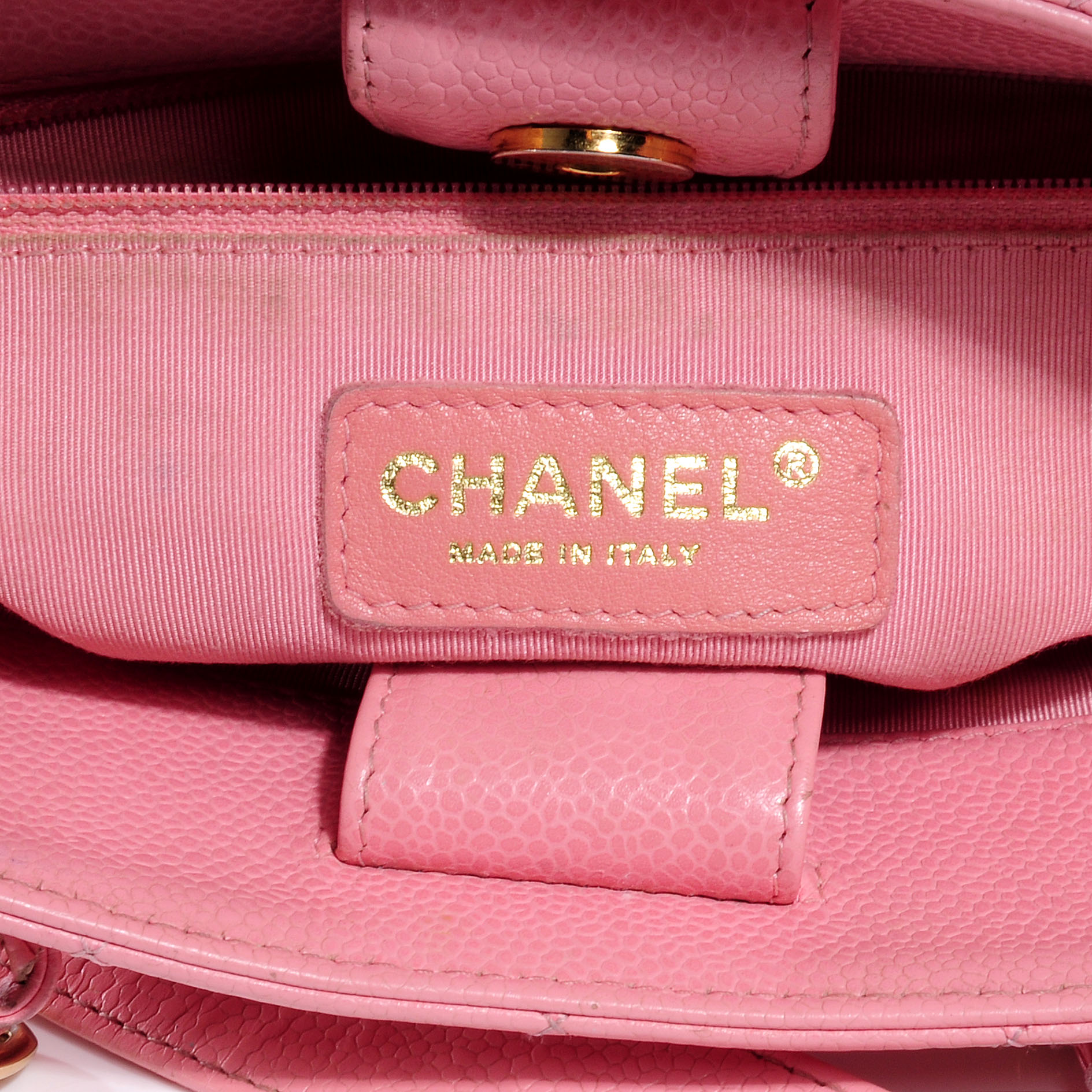 chanel pink caviar