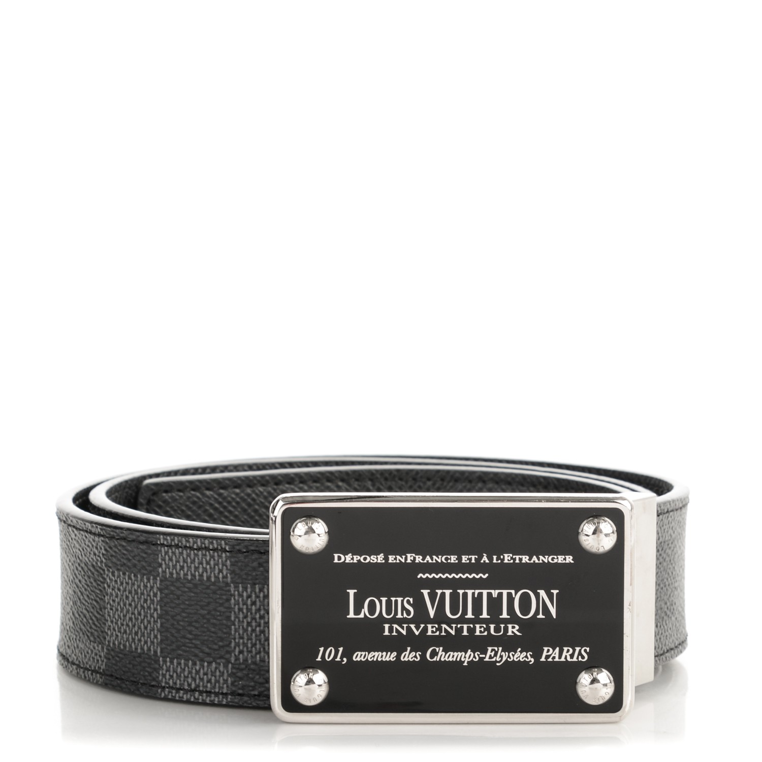 Louis Vuitton Reversible Neo Inventeur 40 MM Damier Graphite
