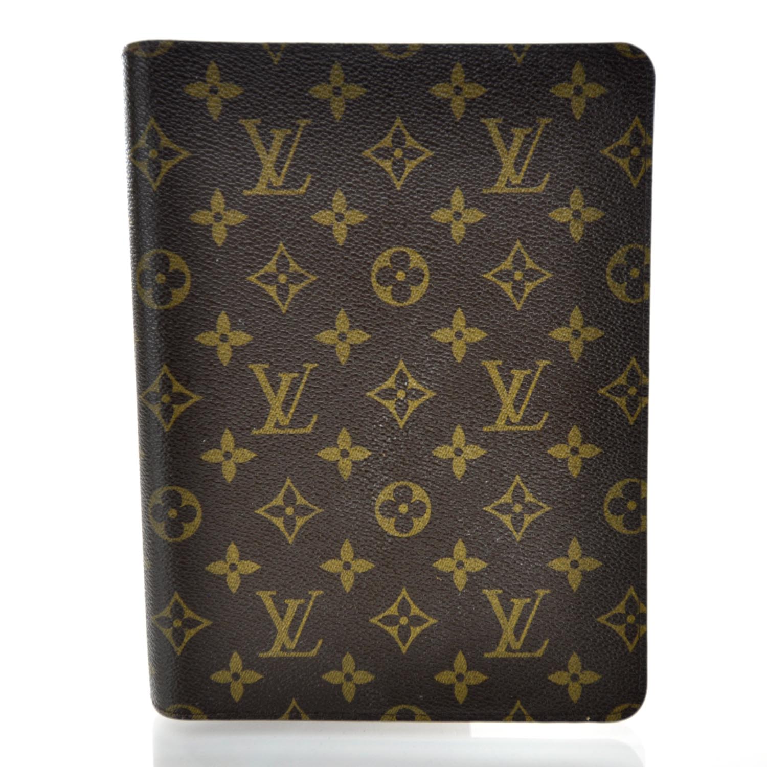 LOUIS VUITTON Louis Vuitton Monogram Agenda Bureau Notebook Cover Book  R20100