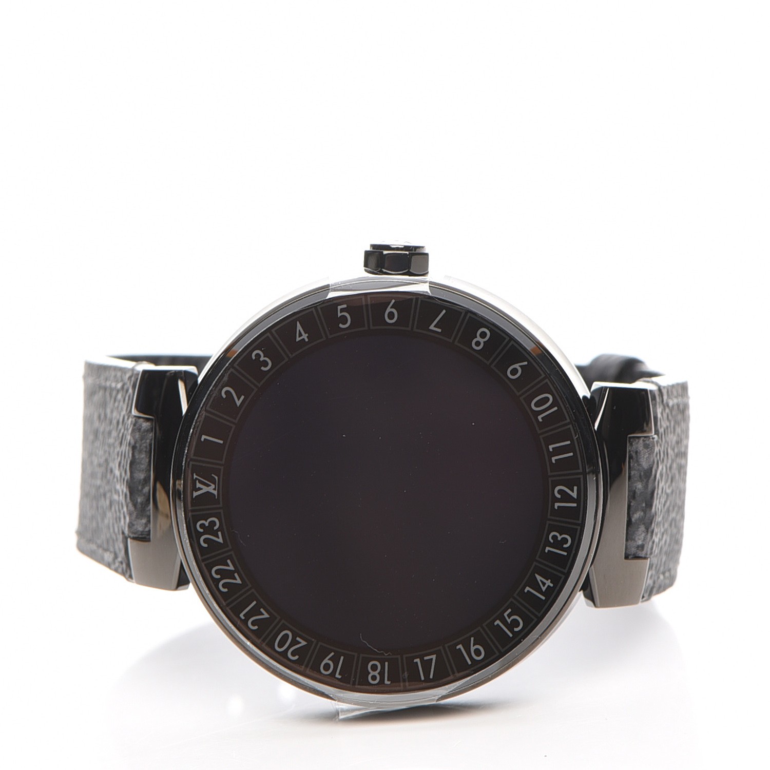 Louis Vuitton Qa00 Monogram Band Tambour Horizon Smart Watch