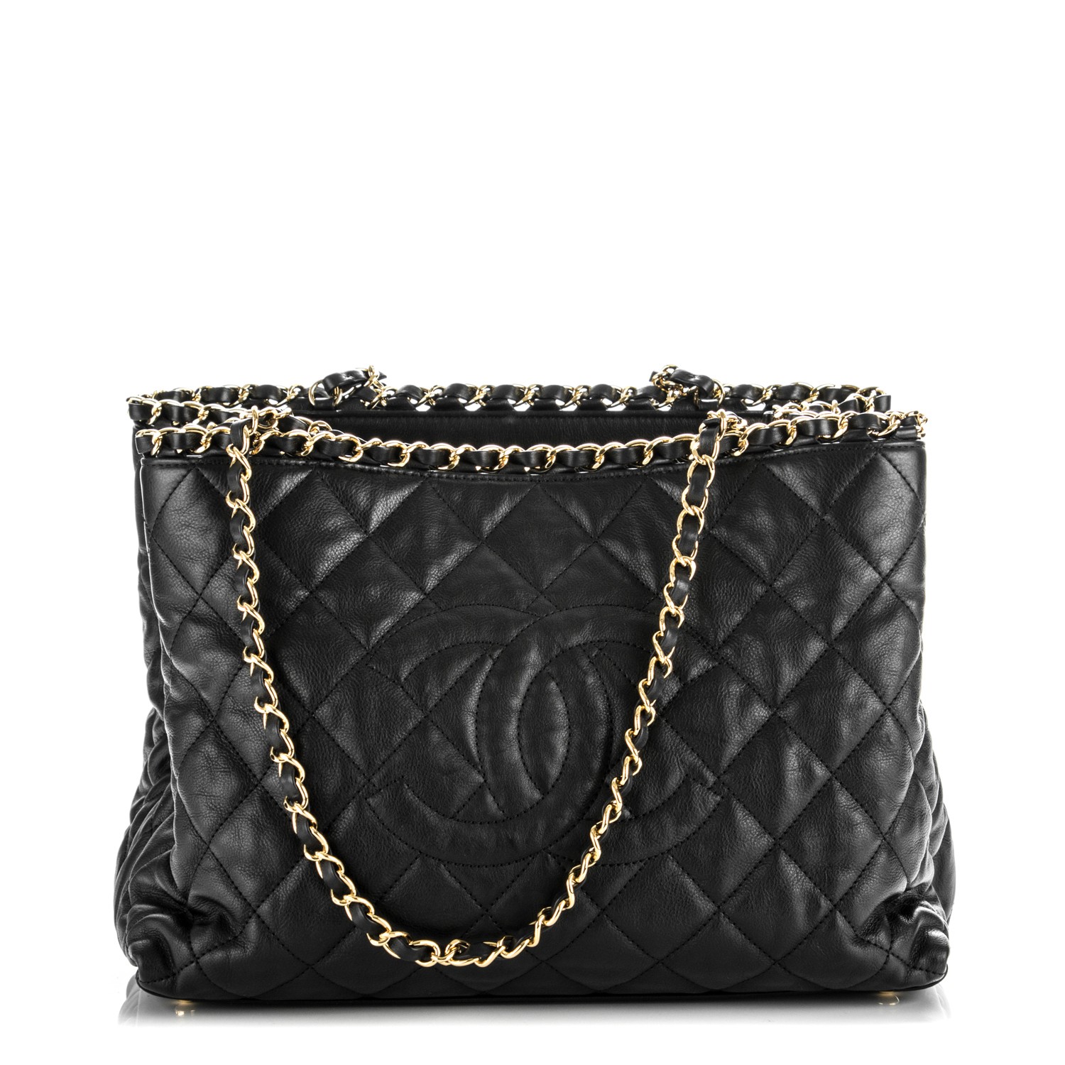 CHANEL Calfskin Quilted Small Chain Me 