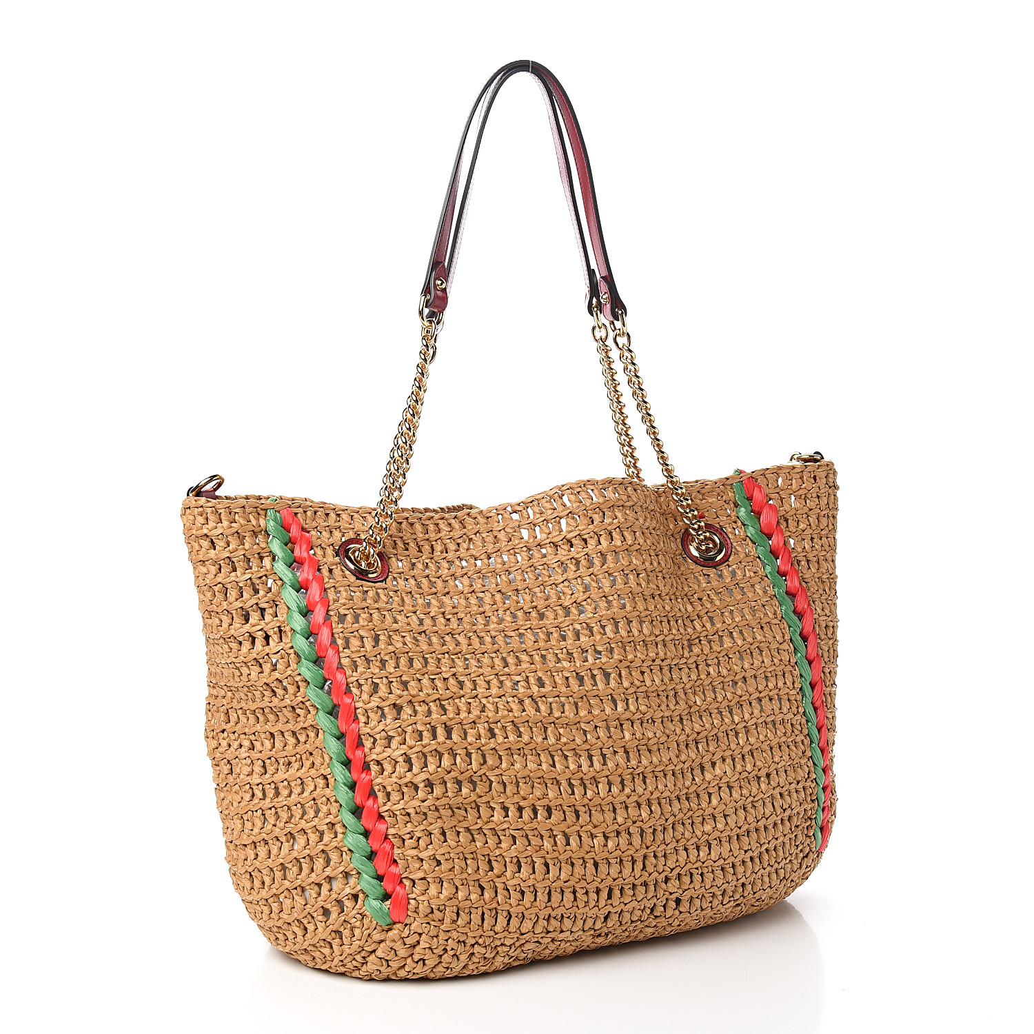 raffia bag gucci