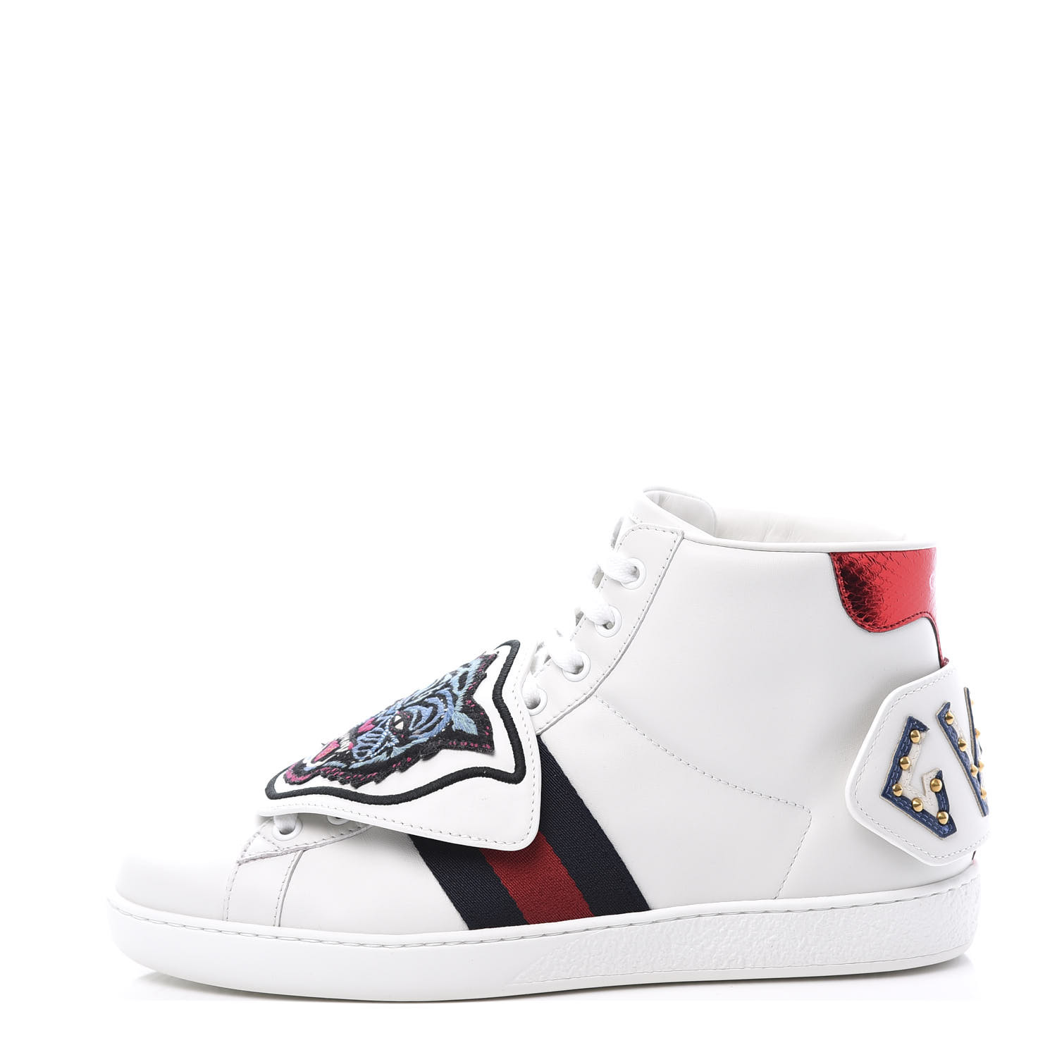 gucci ace sneaker with removable patches