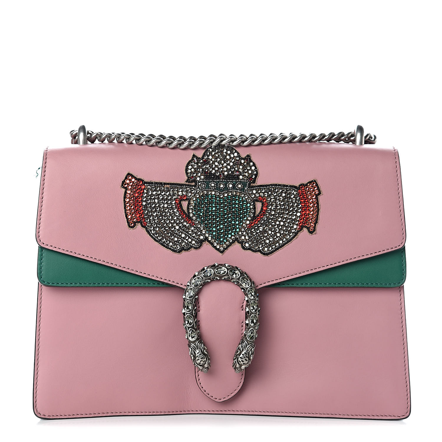 pink gucci heart bag