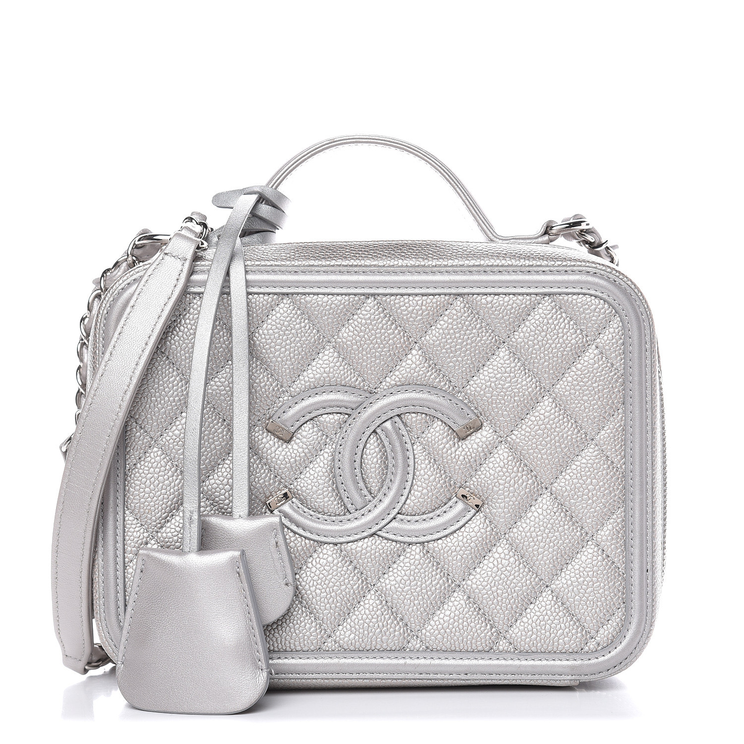 chanel filigree vanity case medium