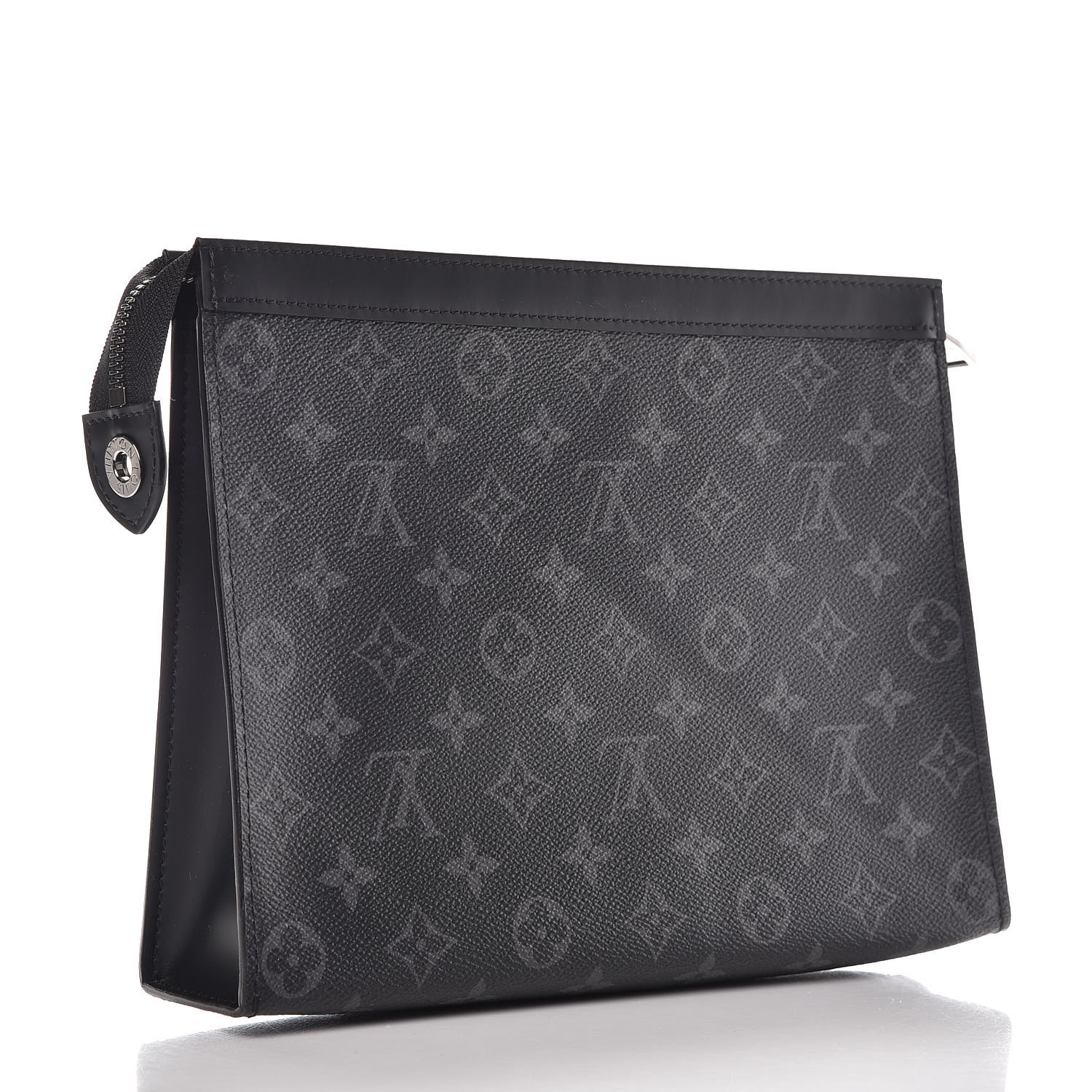 Louis Vuitton Monogram Eclipse Pochette Voyage MM M61692 Men's Clutch Bag  Monogram Eclipse