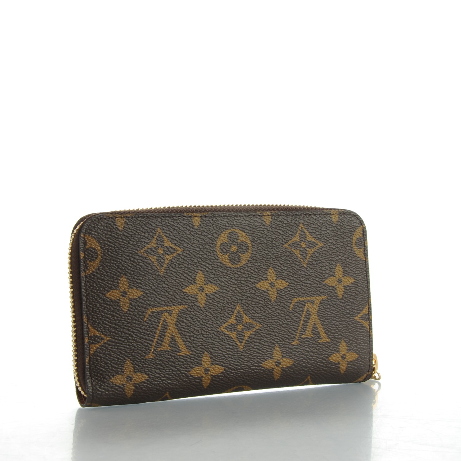 zippy compact wallet monogram