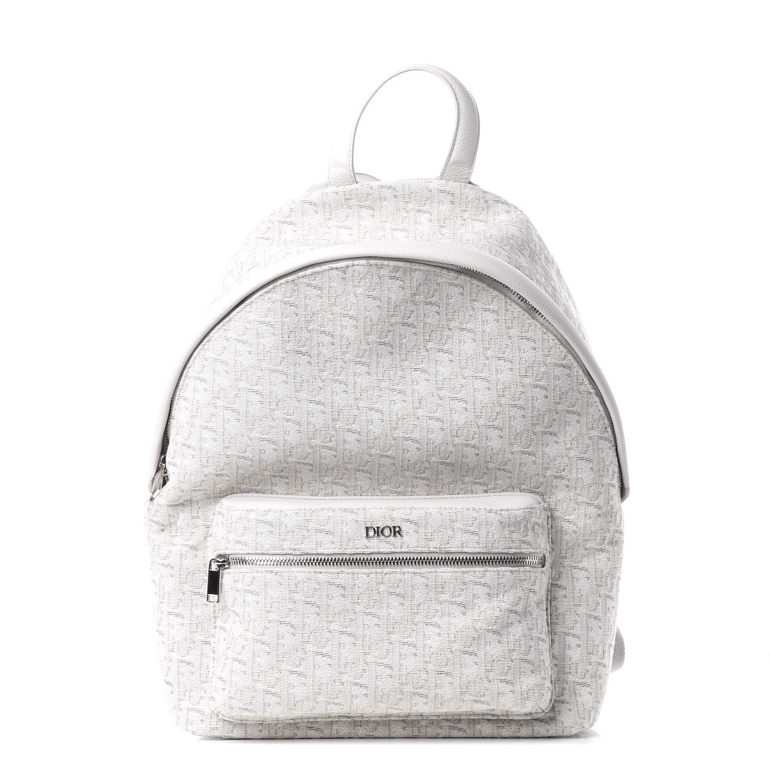 white dior backpack