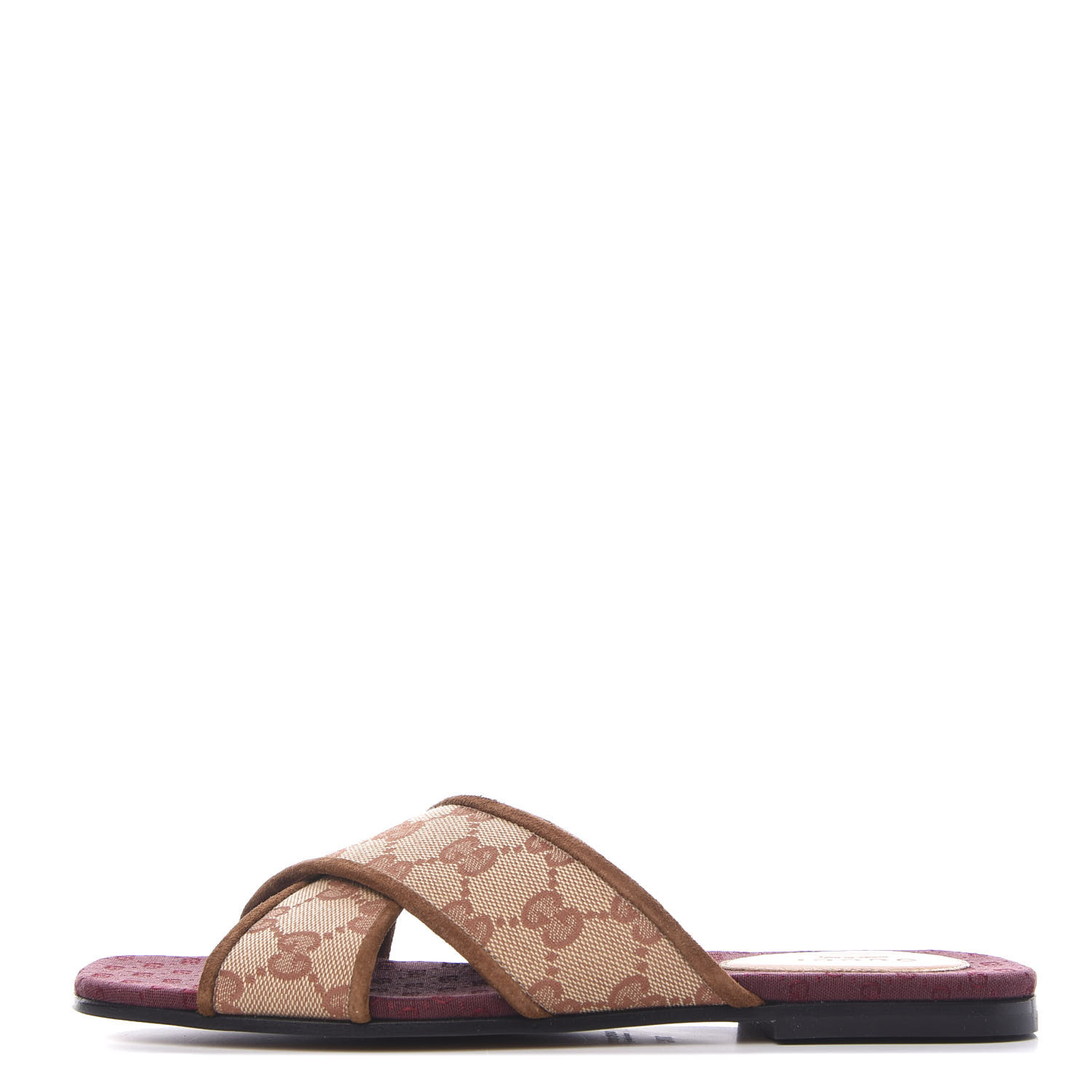 gucci monogram sandals