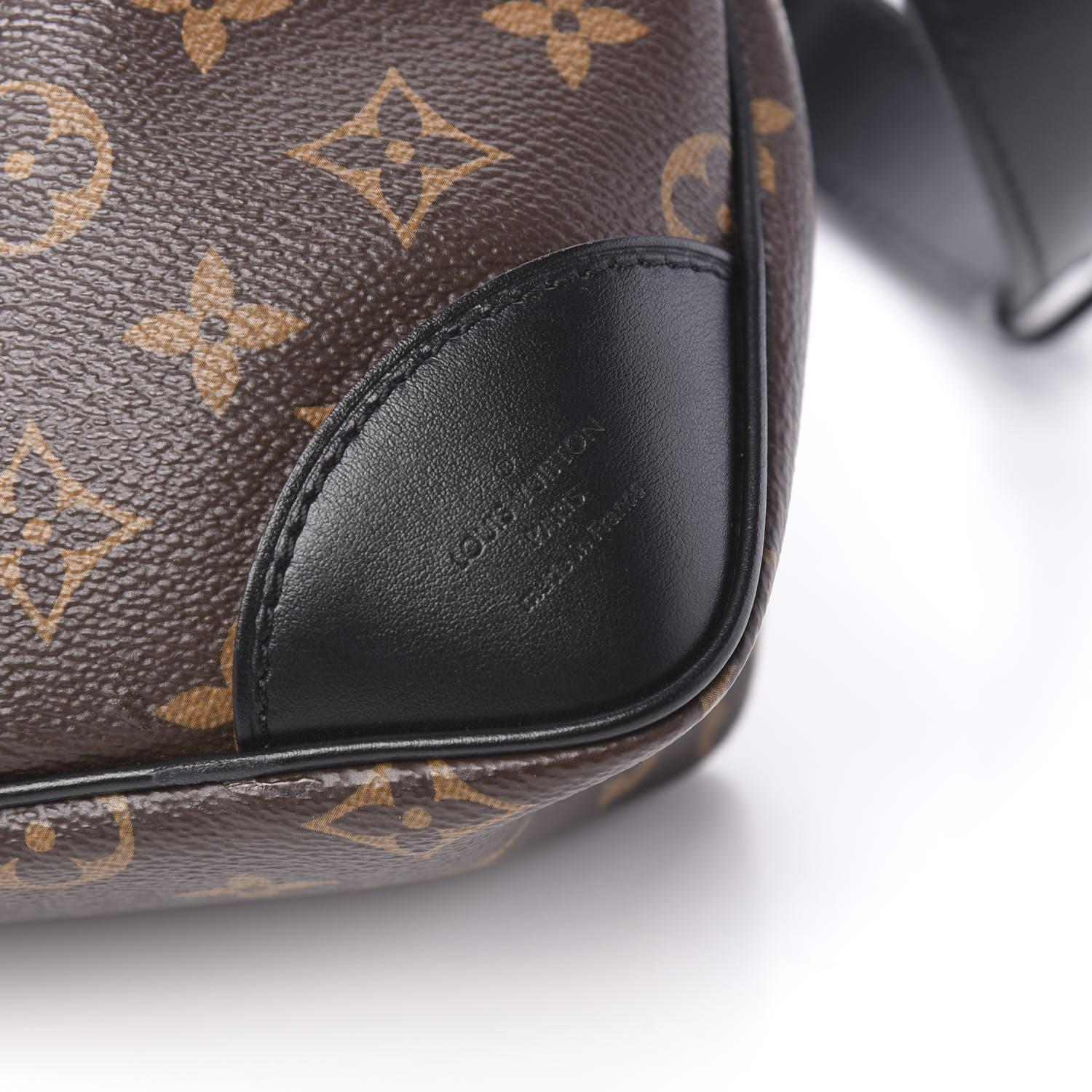 LOUIS VUITTON Monogram Odeon MM Black 588158