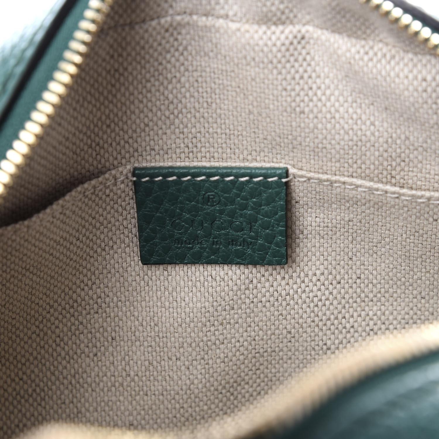 gucci soho disco bag emerald green