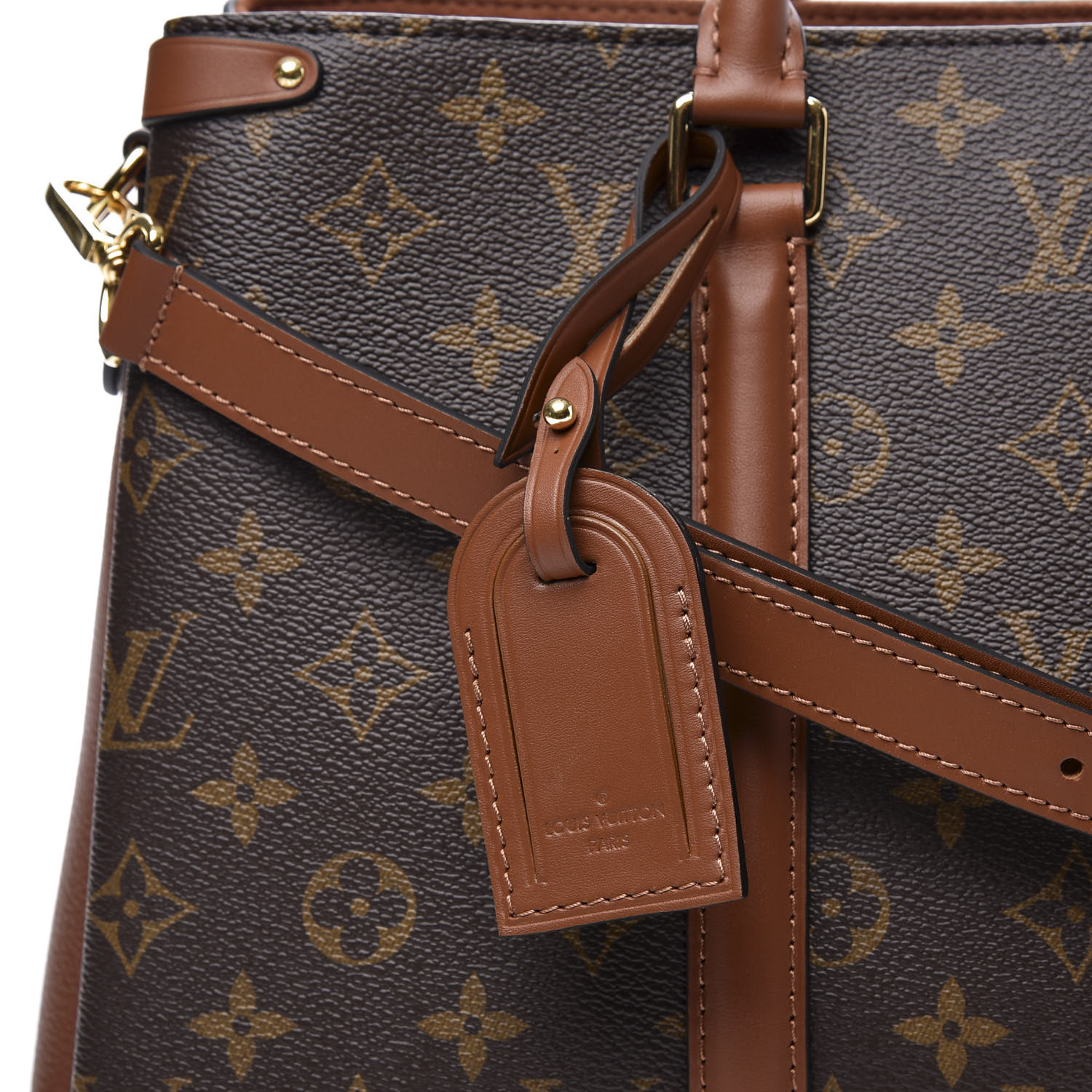 LOUIS VUITTON Monogram Soufflot MM Caramel 590000