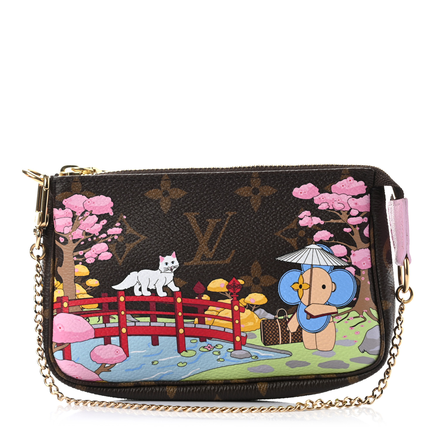 LOUIS VUITTON Monogram 2022 Christmas Animation Tokyo Mini