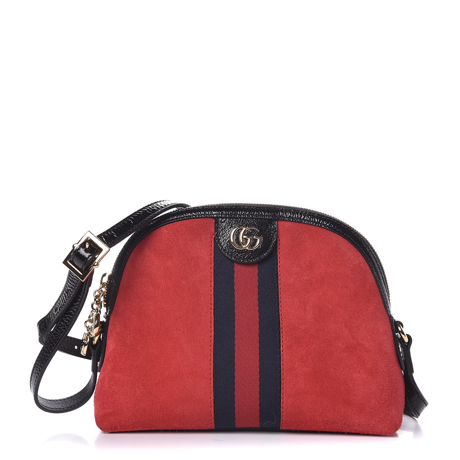 gucci ophidia red suede