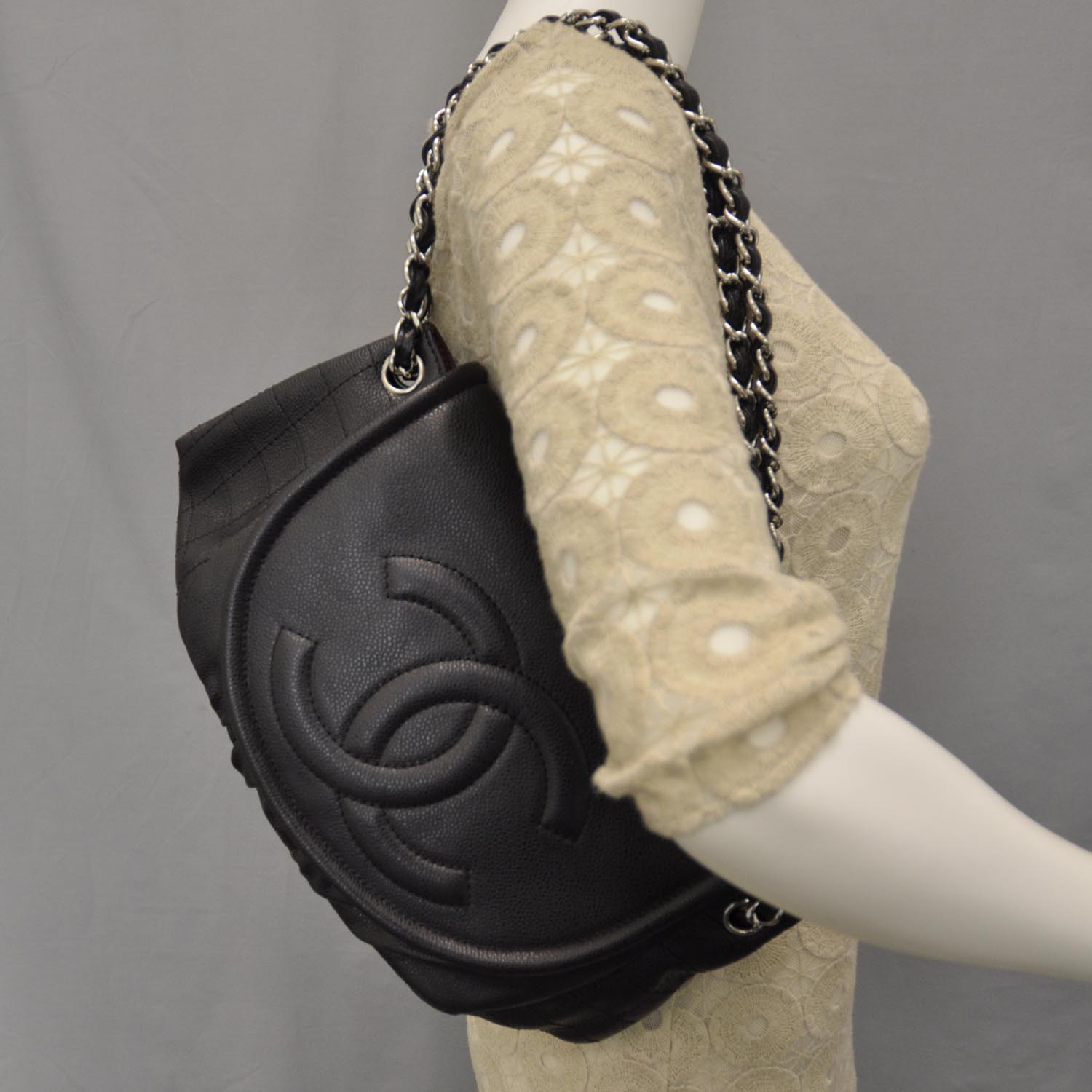 chanel half moon crossbody