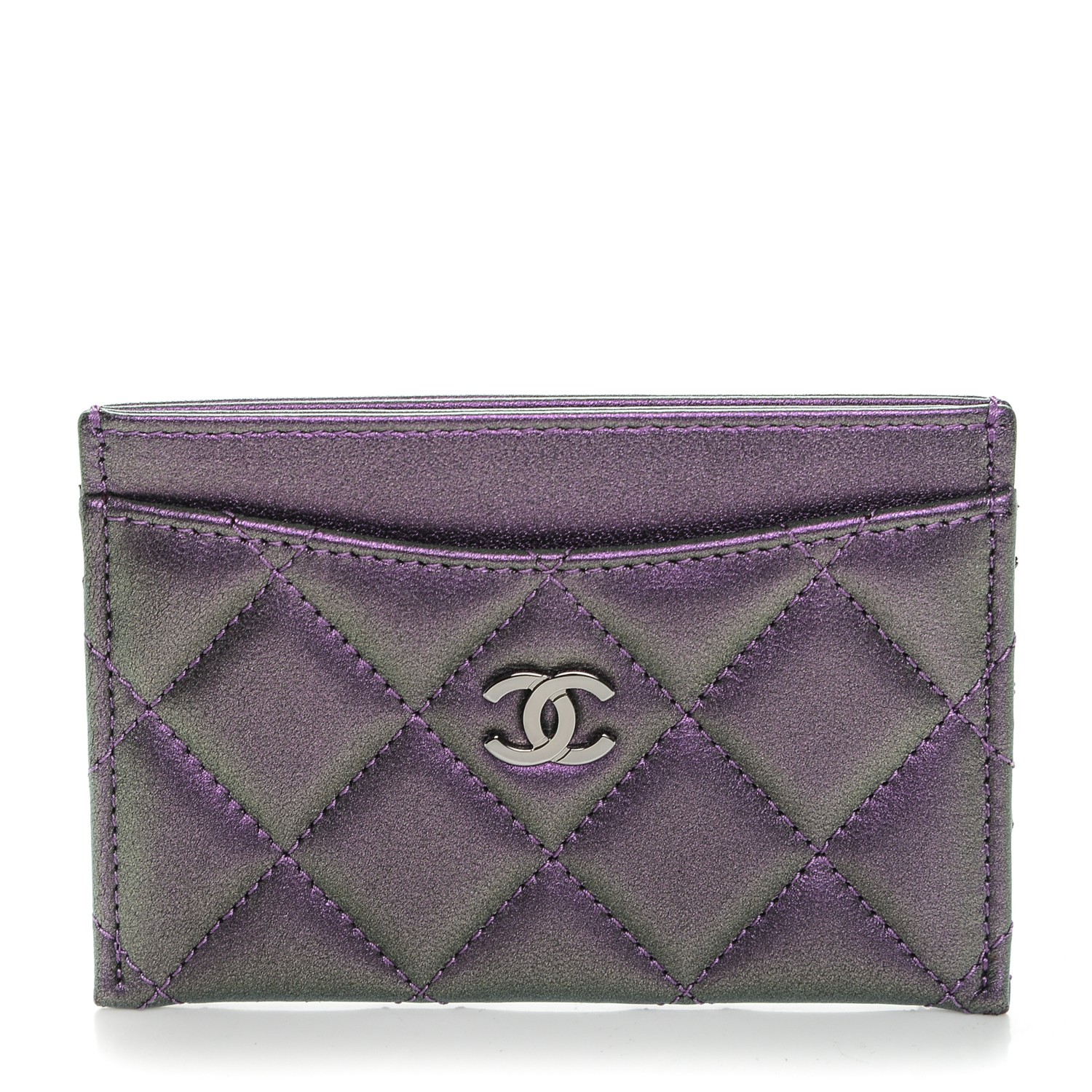 chanel crossbody card holder