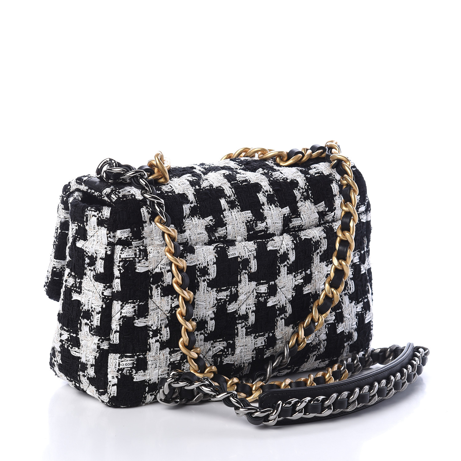 chanel tweed bag 19