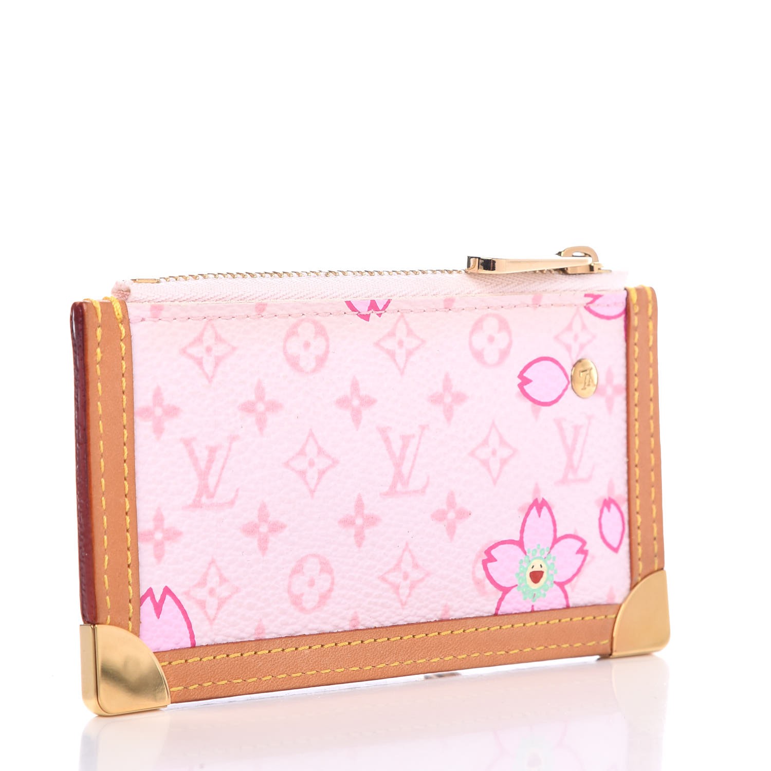 Louis Vuitton Monogram Key Pouch Indiana Women's Wallets for sale